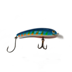 Señuelo Alfers Banana Mediana 38g. Ideal Bait, Dorado, Surubí.