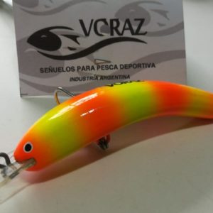 Señuelo Voraz Banana Chica Pala 2. Ideal Dorado.