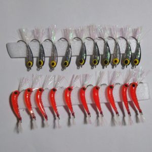 Señuelo Para Pejerrey Mojarra y Camaron Epoxi Fly Cast x5u