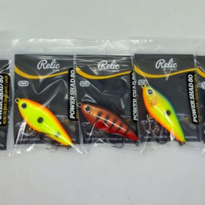 Señuelo Relic Power Shad 80 Slider Sinking. 24g Ideal Bait