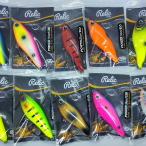 Señuelo Relic Power Shad 110. Ideal bancos de arena.