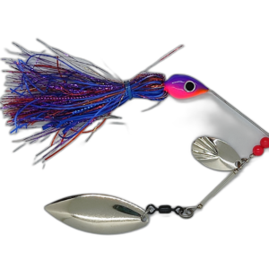 Señuelo Alfers Spinner Bait doble ideal Dorado, Salmon.