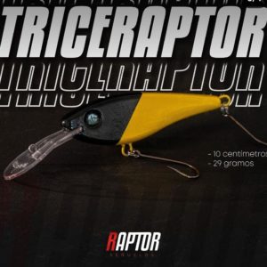 Señuelo Raptor Mojarra Triceraptor Pala 3 Media Agua.