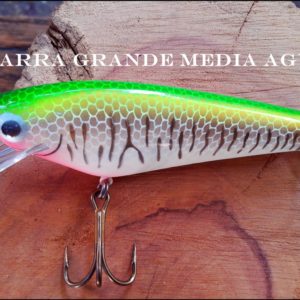 Señuelo Alfers mojarra grande. 58g. Ideal baitcast pesado o Trolling.